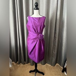 Kim Rogers Purple Dress Size 10